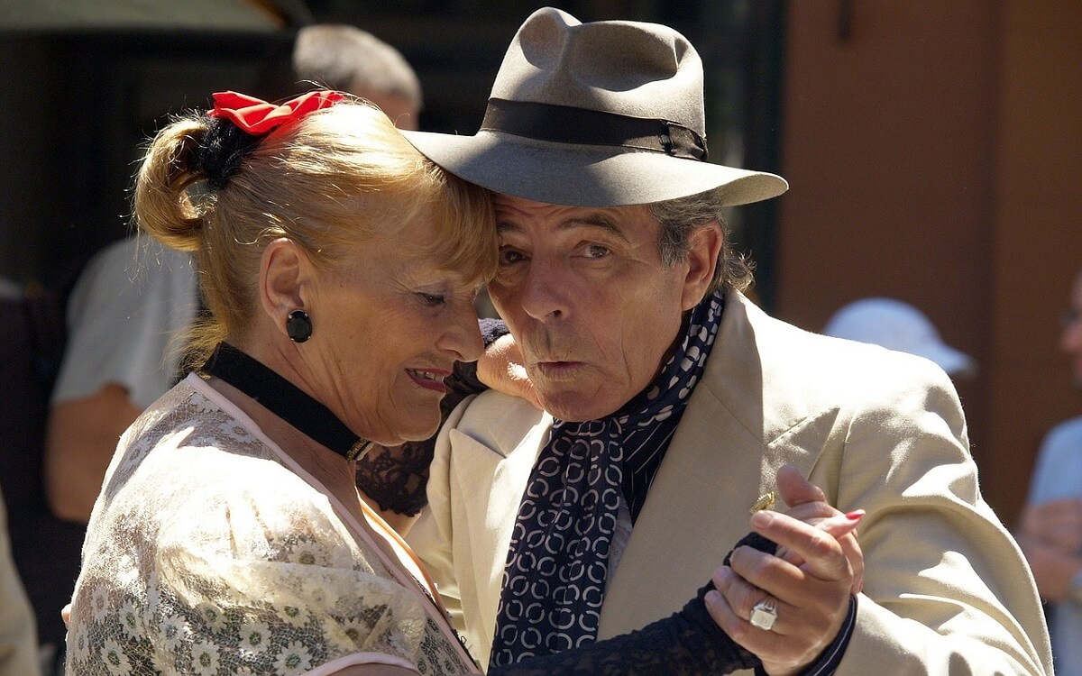 Tango starszych ludzi