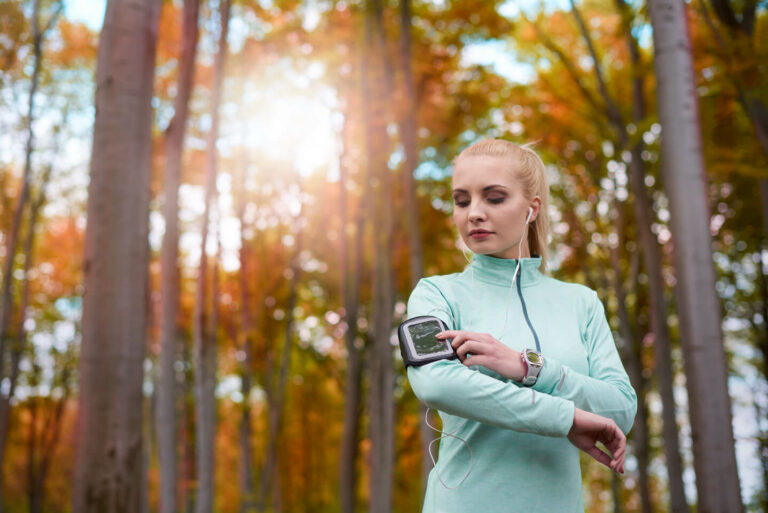 close-up-young-beautiful-woman-jogging